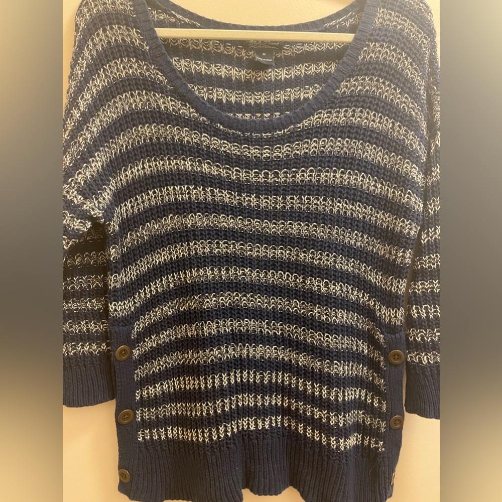 Lucky Brand Striped Sweater - Picture 2 of 5